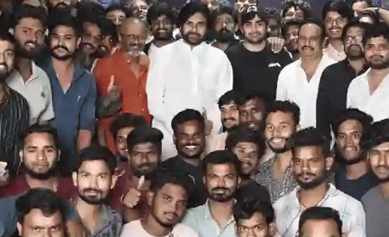 'OG' సెట్స్ నుండి చిత్రం రిలీజ్ 