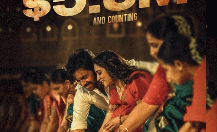 $5.3M మార్క్ కి చేరుకున్న 'OG' నార్త్ అమెరికా గ్రాస్ 