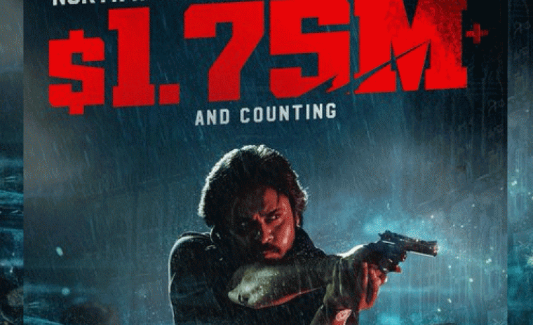 $1.75M మార్క్ కి చేరుకున్న 'OG' నార్త్ అమెరికా ప్రీమియర్స్  ప్రీ సేల్స్ 