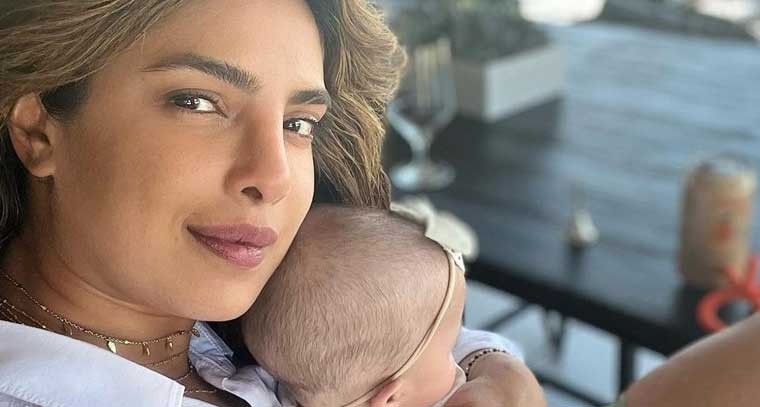 కుమార్తెతో ప్రియాంక చోప్రా ఫోటో వైరల్ !