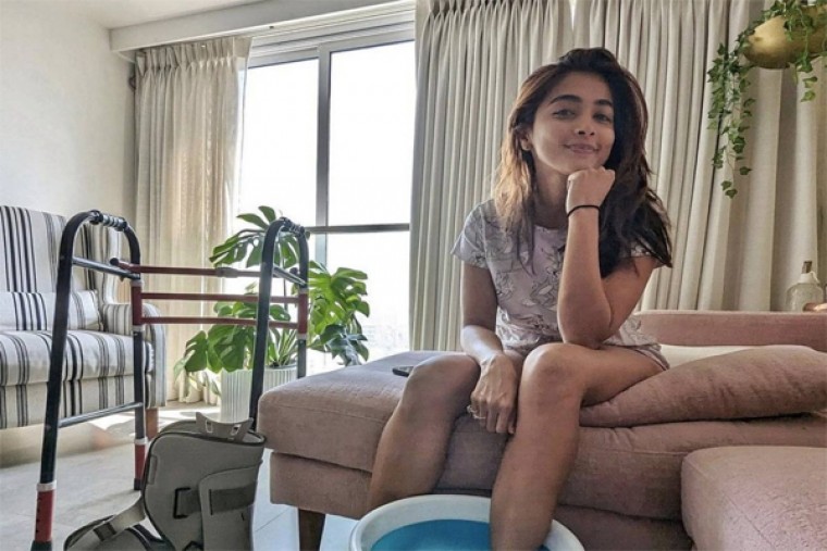 కోలుకుంటున్న పూజాహెగ్డే... ఇన్స్టా పోస్ట్ వైరల్ ..!!