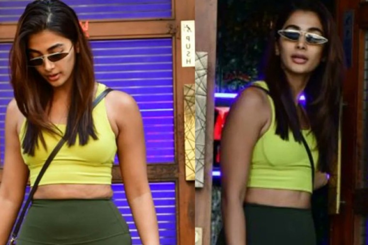 కోలుకుంటున్న పూజాహెగ్డే... వర్కౌట్స్ షురూ..!!