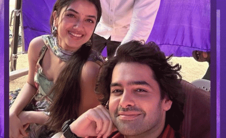 'ఆంధ్ర కింగ్ తాలూకా' నుండి BTS పిక్ రిలీజ్ 