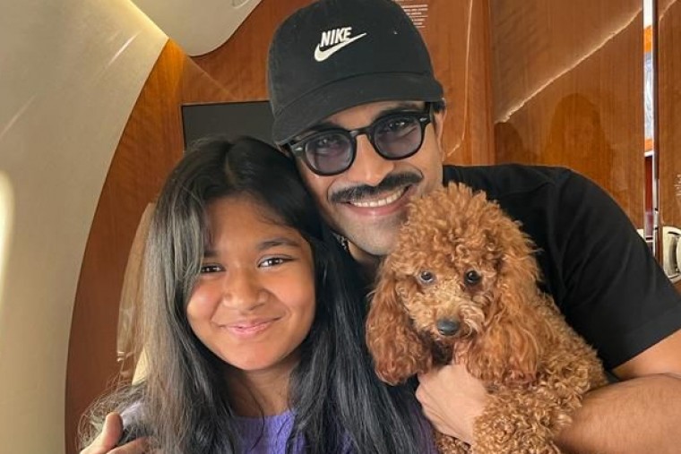 మేనకోడలికి సడన్ సర్ప్రైజ్ ఇచ్చిన రాంచరణ్ 