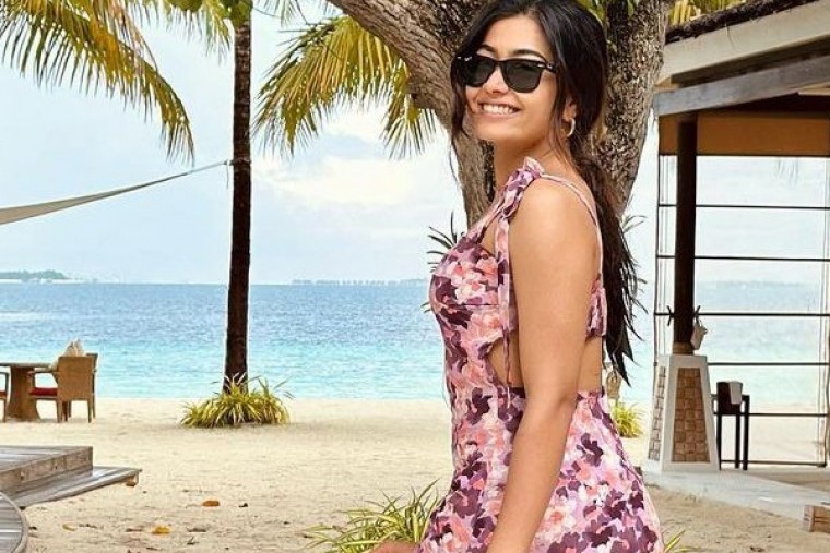 మాల్దీవ్స్ వెకేషన్ ముగించుకున్న రష్మిక మండన్నా ..!!