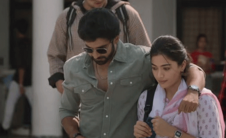 'ది గర్ల్‌ఫ్రెండ్' సెకండ్ సింగల్ ప్రోమో రిలీజ్ 