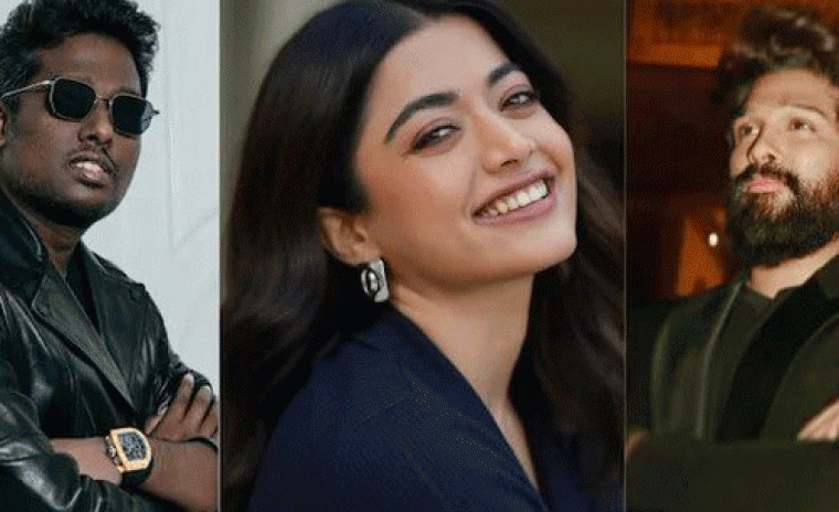 అల్లు అర్జున్ - అట్లీ చిత్రంలో రష్మిక