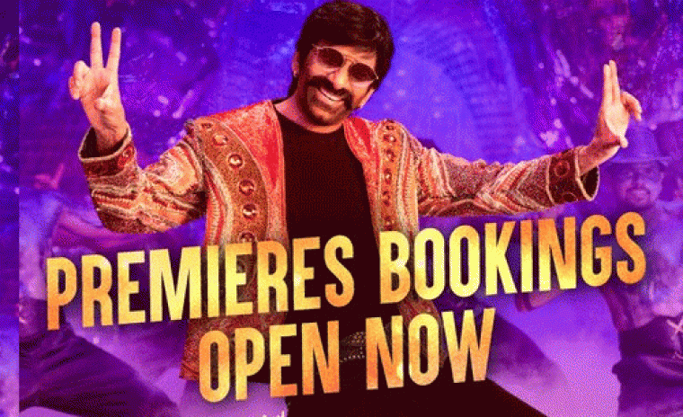ఓపెన్ అయ్యిన 'మాస్ జాతర' ప్రీమియర్ బుకింగ్స్