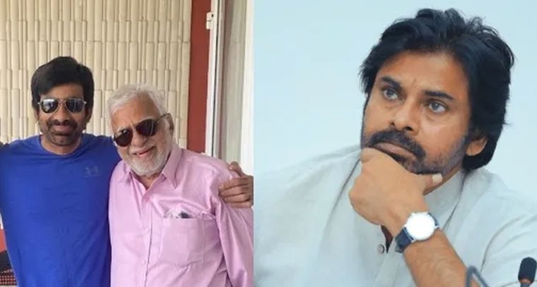 రవితేజ తండ్రి మృతిపై పవన్ కళ్యాణ్ సంతాపం