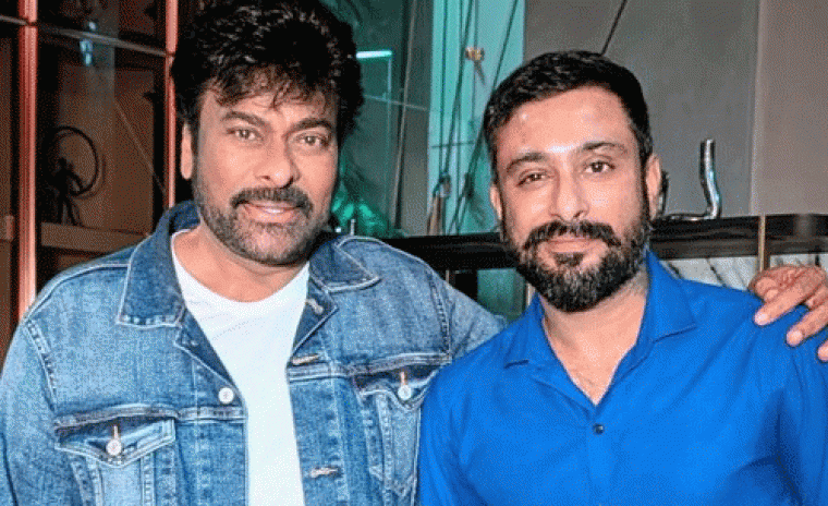 'మన శంకర వర ప్రసాద్ గారు' సెట్స్ లో స్టార్ ఇండియన్ క్రికెటర్