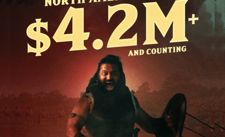 $4.2M మార్క్ కి చేరుకున్న 'కాంతారా చాప్టర్ 1' నార్త్ అమెరికా గ్రాస్ 