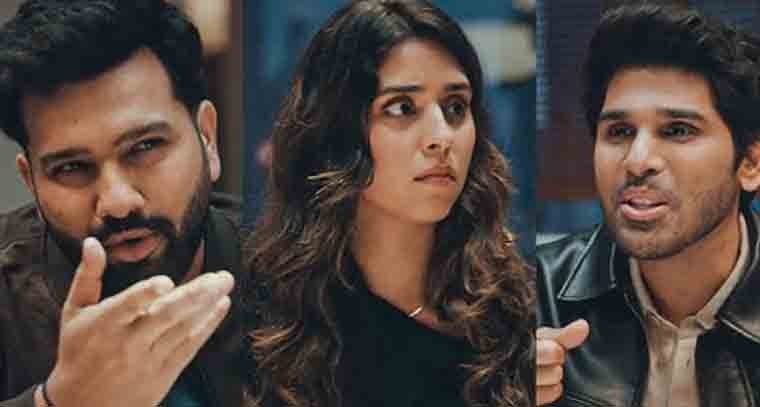 రోహిత్ శర్మతో కలిసి యాడ్ లో నటించిన అల్లు శిరీష్‌
