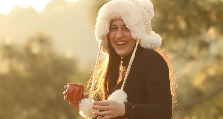 సంజీదా షేక్ వింటర్ లుక్‌ !