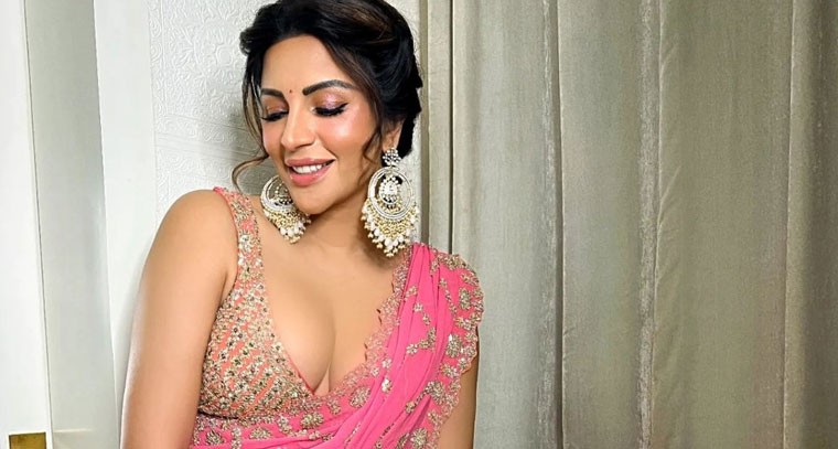 శారీలోనూ సెగలు రేపుతున్న షామా సికిందర్