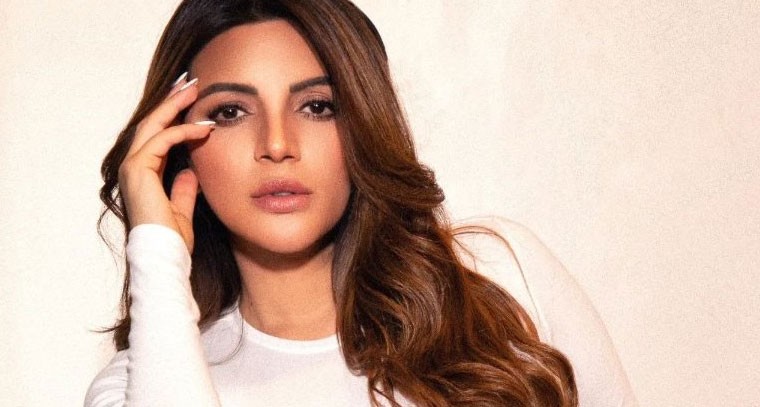 బ్లూ రిప్డ్ జీన్స్‌లో షామా సికిందర్ పిక్స్ 