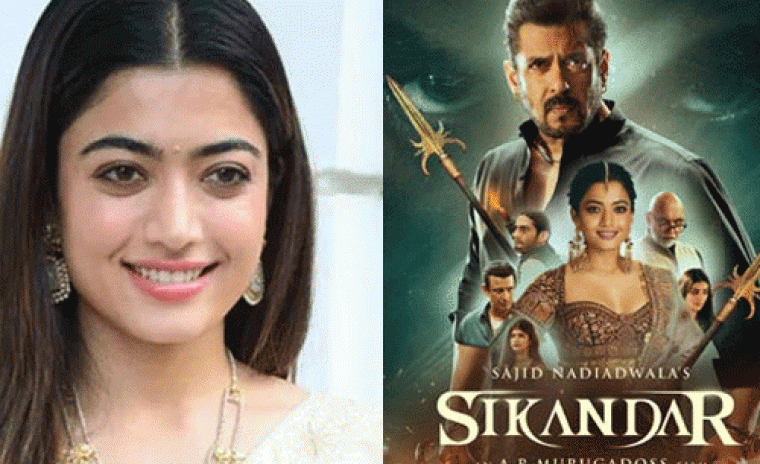 'సికందర్' విడుదలతో తాను చాలా భయపడుతున్నానని వెల్లడించిన రష్మిక 