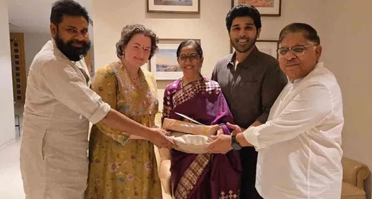 అల్లు శిరీష్‌ వివాహానికి పవన్‌ కల్యాణ్‌కు ఆహ్వానం