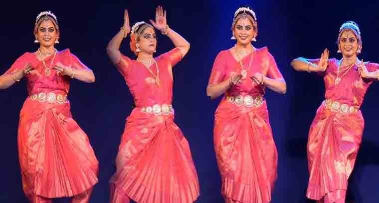 ‘భావ రస నాట్యోత్సవం - సీజన్ 1’లో భరతనాట్యం చేసిన త్రివిక్రమ్ శ్రీనివాస్ అర్ధాంగి