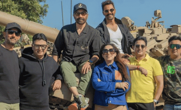 'బార్డర్ 2' షూటింగ్ ని ప్రారంభించిన సన్నీ డియోల్‌