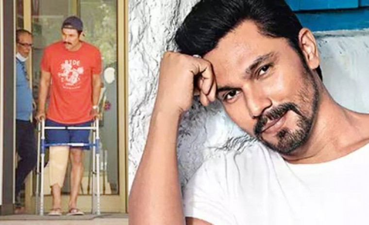 బాలీవుడ్​ నటుడు రణ్​దీప్​ హుడా కి శస్త్రచికిత్స పూర్తి 