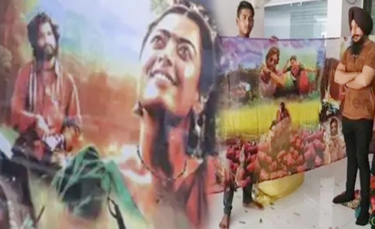 మార్కెట్లో తగ్గేదేలే అంటున్న 'పుష్ప' చీరాల సేల్స్ 