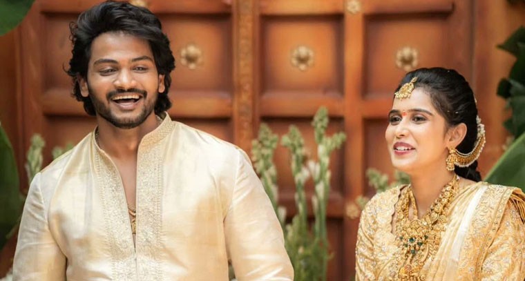 వైష్ణవితో షణ్ముఖ్ జస్వంత్ నిశ్చితార్థం
