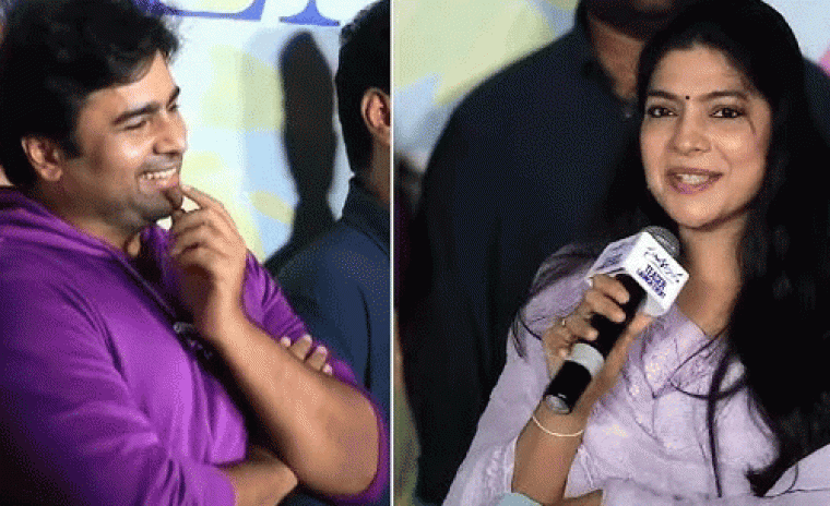 వాసుకి కి పుట్టినరోజు శుభాకాంక్షలు తెలియజేసిన 'సుందరకాండ' బృందం 