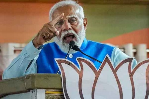 INDIA bloc leaders came together to hide their corruption, says PM Modi in Maharashtra