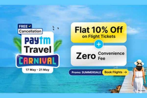 Paytm travel carnival offers deals on domestic flights, discounts on train, bus bookings