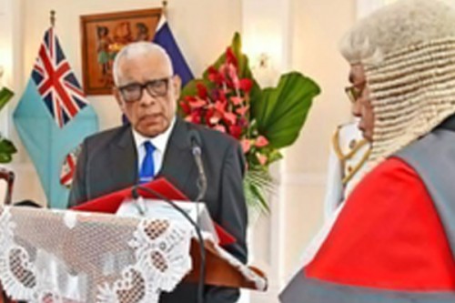 Lalabalavu sworn in as President of Fiji