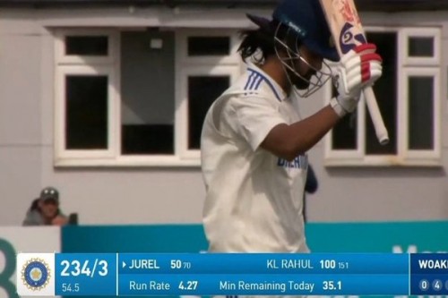 2nd Unofficial Test: Rahul's classy ton gives India A solid start vs England Lions