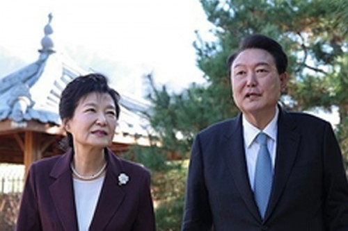 South Korean ex-Prez Park calls for unity within ruling party ahead of Yoon impeachment ruling