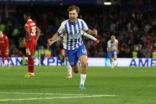 Brighton beat champions Liverpool to boost European hopes