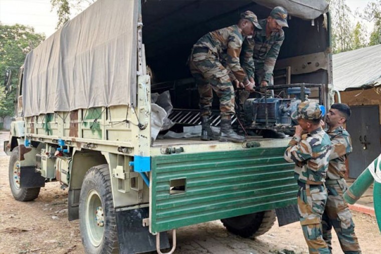 Indian Army Joins Race Against Time to Rescue 8 Trapped in Telangana Tunnel Collapse
