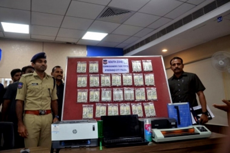 Fake currency with face value of Rs 27 lakh seized in Hyderabad, 2 held