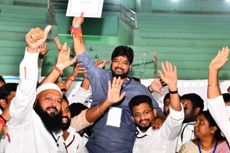 BJP Leaders Claim Congress Secured Jubilee Hills Win With AIMIMs Support