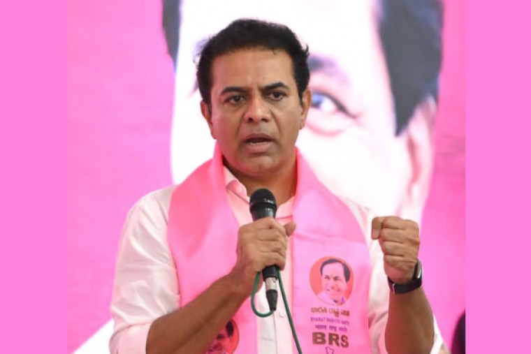 Revanth Reddy stalling irrigation project to please 'former boss': KTR