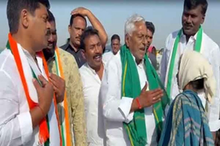 Telangana: Congress candidate Jeevan Reddy slaps woman