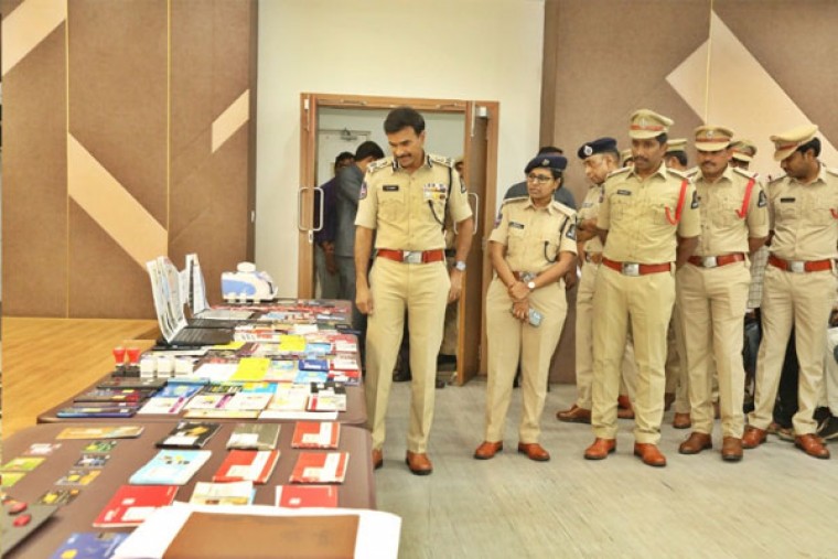 Hyderabad police nab 52 cyber fraudsters