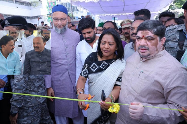 Road over Bridge near Hyderabad's famous Falaknuma Palace thrown open