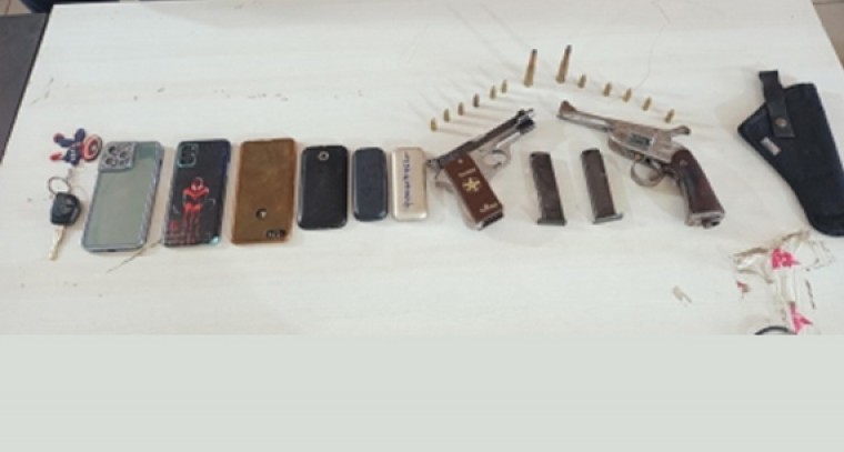 Cyberabad police seize guns, ammunition
