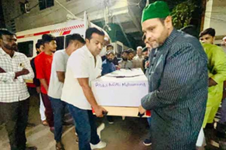 Body of Hyderabad student found dead in US brought home