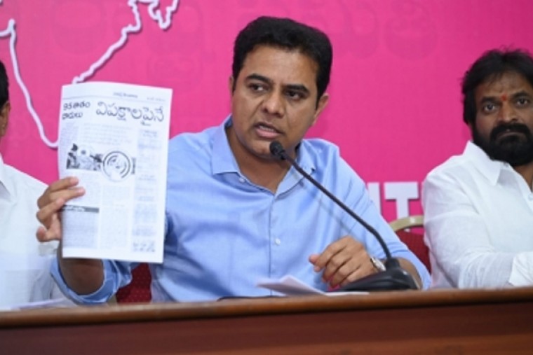 It's Modi summons, says KTR on ED notice to Kavitha