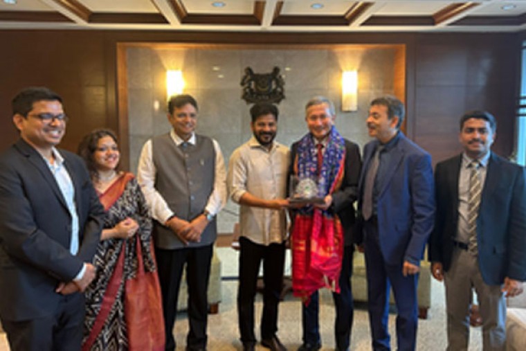 Engaging and fruitful: Telangana CM after meeting Foreign Minister of Singapore
