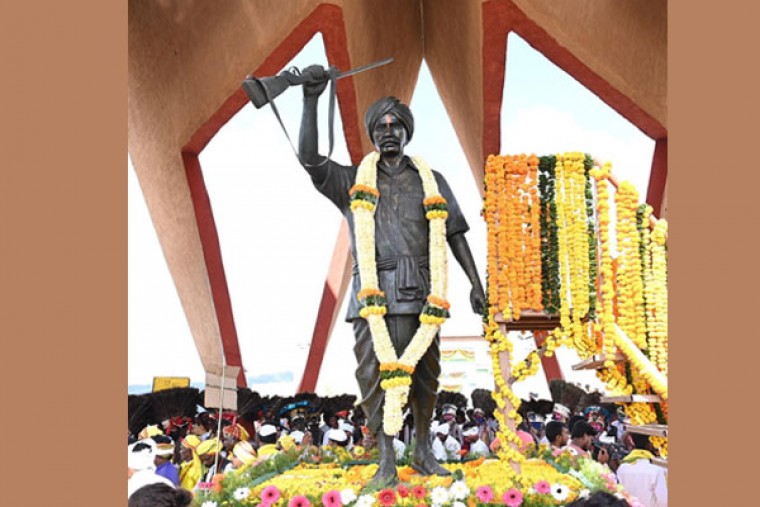 Tributes paid to tribal warrior Kumaram Bheem on death anniversary