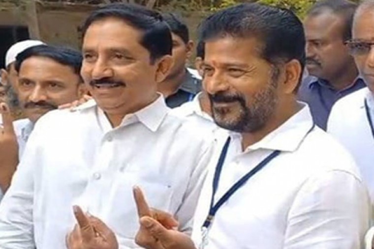 Tension at Nagarjuna Sagar a conspiracy on polling day: Revanth Reddy