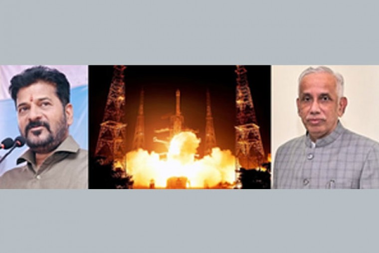 Andhra Pradesh Governor, Telangana CM congratulate ISRO on 100th launch of GSLV-F15 rocket