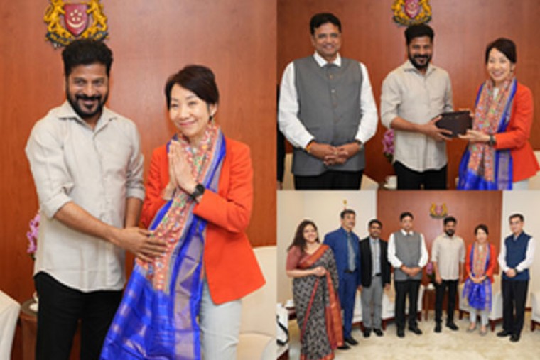 Telangana CM, Singapore Minister discuss partnership in various sectors