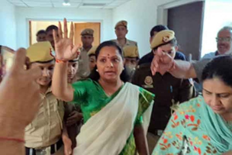 K. Kavitha sent to judicial custody till April 23 in excise policy case being probed by CBI