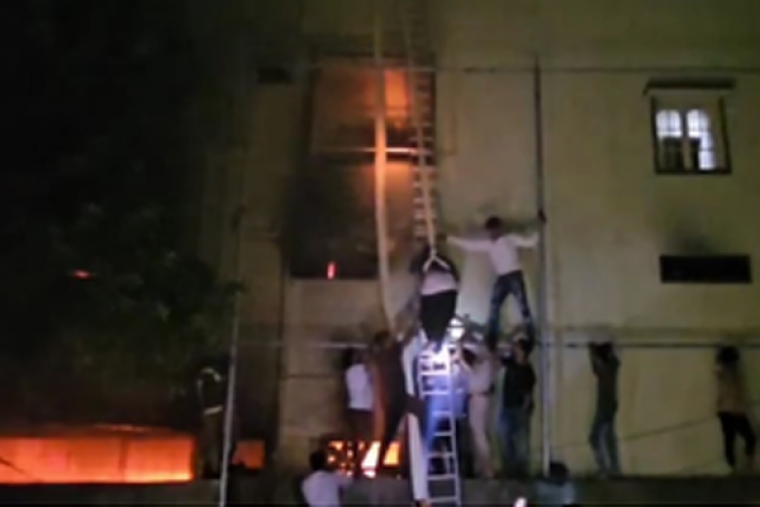 One killed in Hyderabad building fire